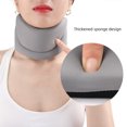 thumbnail image 5 of Neck Support Cervical Pillow Neck Brace Adjustable Soft Sponge Durable Foam for Relieve Cervical Pain Airplane Travel Nap Health (White,M), 5 of 7