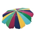 thumbnail image 3 of Rio Beach 7 x 7 ft Multi 21 Panel Umbrella With Integrated Sand Anchor, 3 of 5
