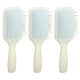 thumbnail image 3 of Cepillo para el cabello con paleta, cepillo para el cabello con paleta de 3 piezas, cepillo de paleta para desenredar de silicona, cepillo masajeador con cojín, el mejor en su clase, 3 of 8