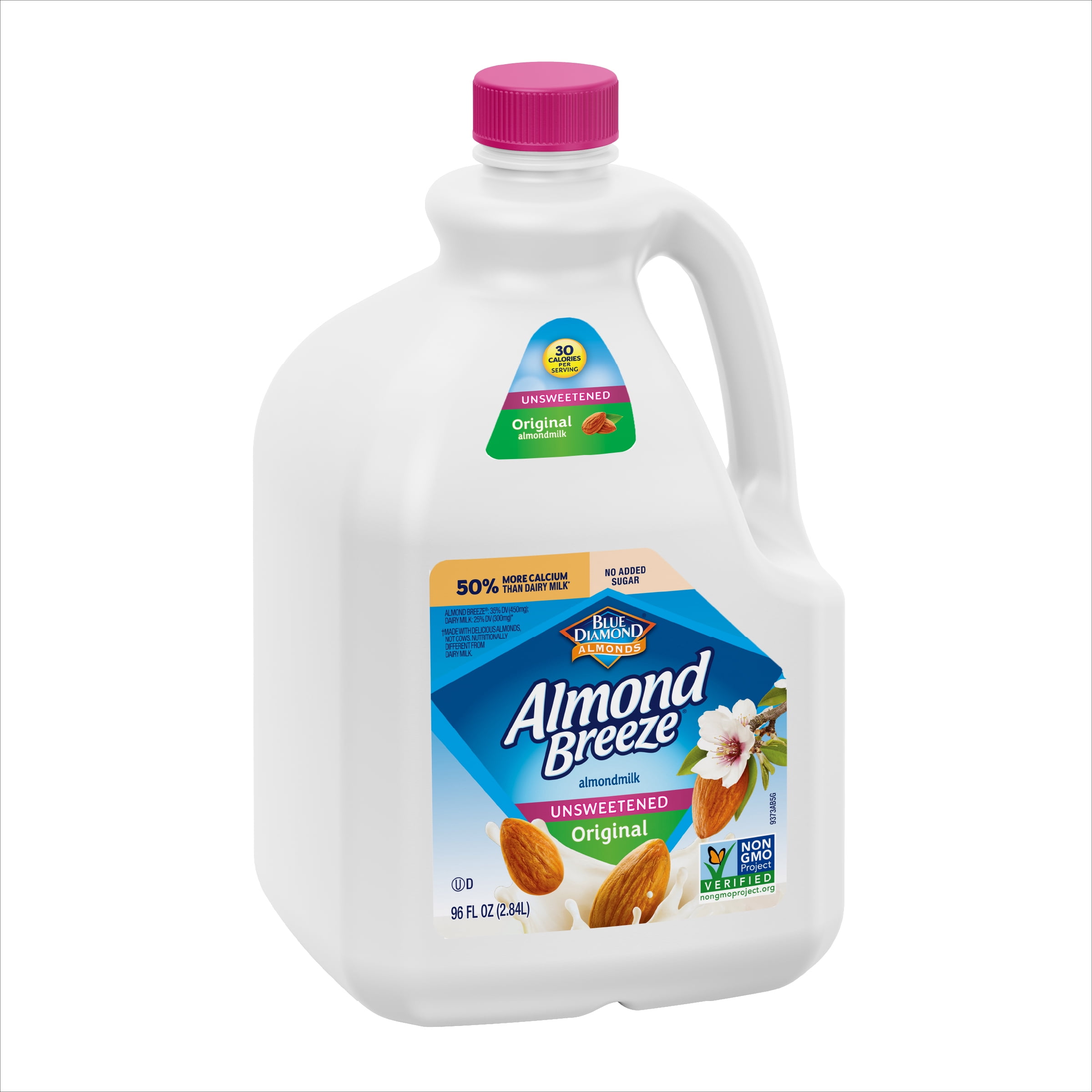 Almond Breeze Unsweetened Original Almond Milk, 96 oz