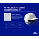 thumbnail image 4 of Casco Deportivo Mizuno F6 para Softbol Fastpitch con Máscara Blanco Talla S/M, 4 of 4