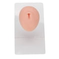 thumbnail image 3 of Modelo de ombligo de silicona, práctica de perforación 3D, pantalla de acupuntura, modelo de ombligo suave para enseñar el Color de piel claro, 3 of 8