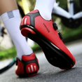 thumbnail image 4 of GHSDFBB Chaussures de Cyclisme pour Hommes avec Crampons Ensemble Compatible Vélo Peloton SPD Delta Crampons Chaussures de Cyclisme d'Intérieur pour Hommes Chaussures de Route, 4 of 6