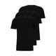 thumbnail image 1 of Camiseta BOSS de punto de algodón con cuello redondo para hombre, paquete de 3, 1 of 2