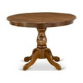 thumbnail image 2 of East West Furniture Hartland 3-piece Wood Dining Set in Walnut/Brown, 2 of 9