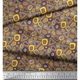 thumbnail image 3 of Soimoi Modal Satin Fabric Geometric Small Fabric Prints by Yard 42 Inch Wide, 3 of 3