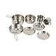 thumbnail image 2 of Juego de 8 utensilios de cocina para acampar con ollas, sartenes y tazas, vajilla para exteriores, utensilios para acampar, 2 of 9