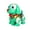 Green, variant on Green Light Music Puppy Toy With Gear Singing Dancing Transparent Jump Dog For Kids
