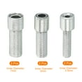 thumbnail image 3 of Uxcell M10/M12 to M6/M8/M10 30mm Long Double Male Threaded Reducer Bolt Screw Fitting Adapter 6 Pack, 3 of 5
