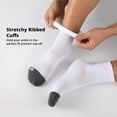 thumbnail image 2 of COOPLUS 12 Pack Mens Ankle Socks Low Cut Cushioned Athletic Performance Breathable Socks for Men, 2 of 7