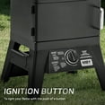 thumbnail image 3 of JXXM Outdoor Vertical Propane Gas Smoker with Cover, 4 Removable Racks, Adjustable Temperature Control, Heavy-Duty BBQ Grill for Backyard Cooking, 3 of 9