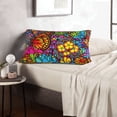 thumbnail image 6 of Lsque Butterfly Garden Pattern Pillow Case – Soft & Cozy Throw Pillow Cover, Hypoallergenic Cushion Case for Sleeping Women with Envelope Closure-20"x30", 6 of 6