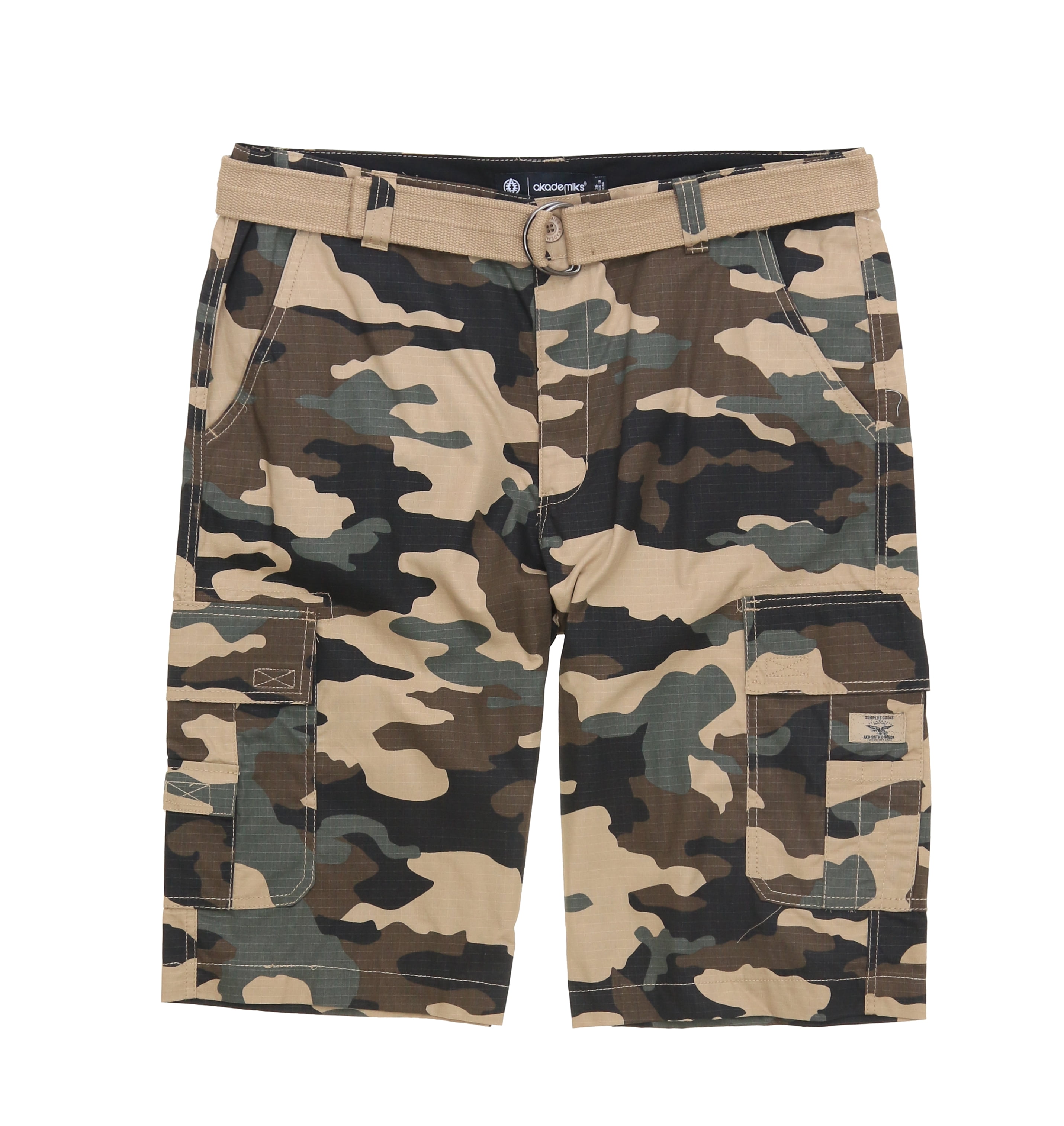 Ripstop Beekman Belted Cargo Shorts 
