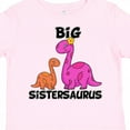thumbnail image 4 of Inktastic Big Sistersaurus with Cute Sibling Dinosaurs Girls Toddler T-Shirt, 4 of 5