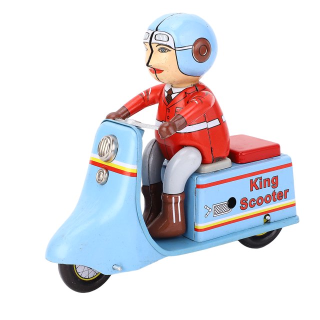 Motocicleta de scooter de relajería, Motocicleta Con Llave de Motocicleta Fina Mano de Obra de Trabajo Real
