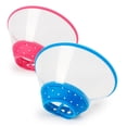 thumbnail image 1 of Soft Flannel Rims Dog Cones for Labrador, Teddy, Poodle, Corgi, Lightweight PVC Material Elizabethan Collar, 1 of 5