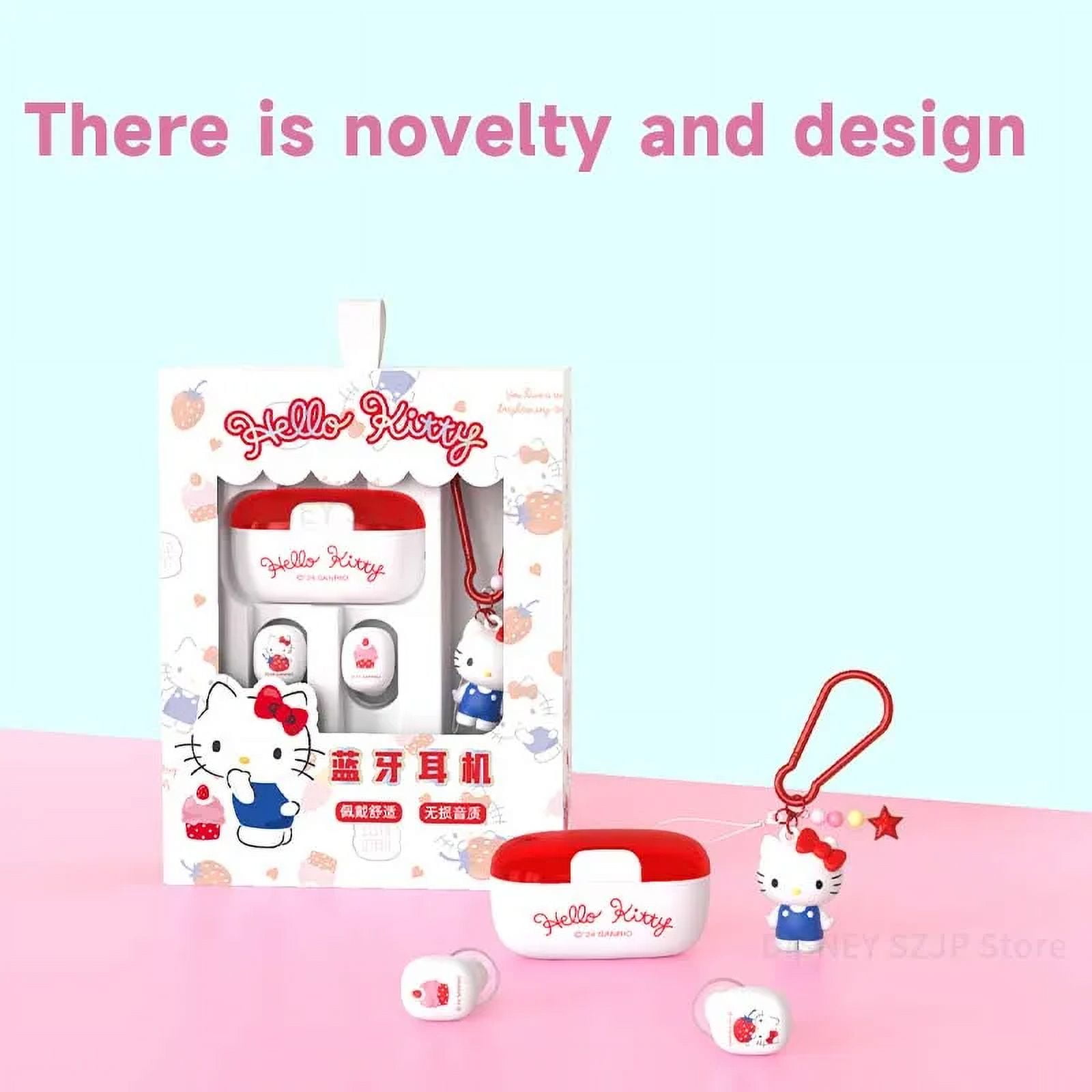 Sanrio TWS Bluetooth Earbuds Cinnamoroll Melody Wireless Headphones Kuromi Sport Touch Control Game Earphones Gifts
