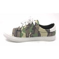 thumbnail image 4 of Forever Young Women's Camouflage With Solid White Tipping Lace up Sneakers, 4 of 5