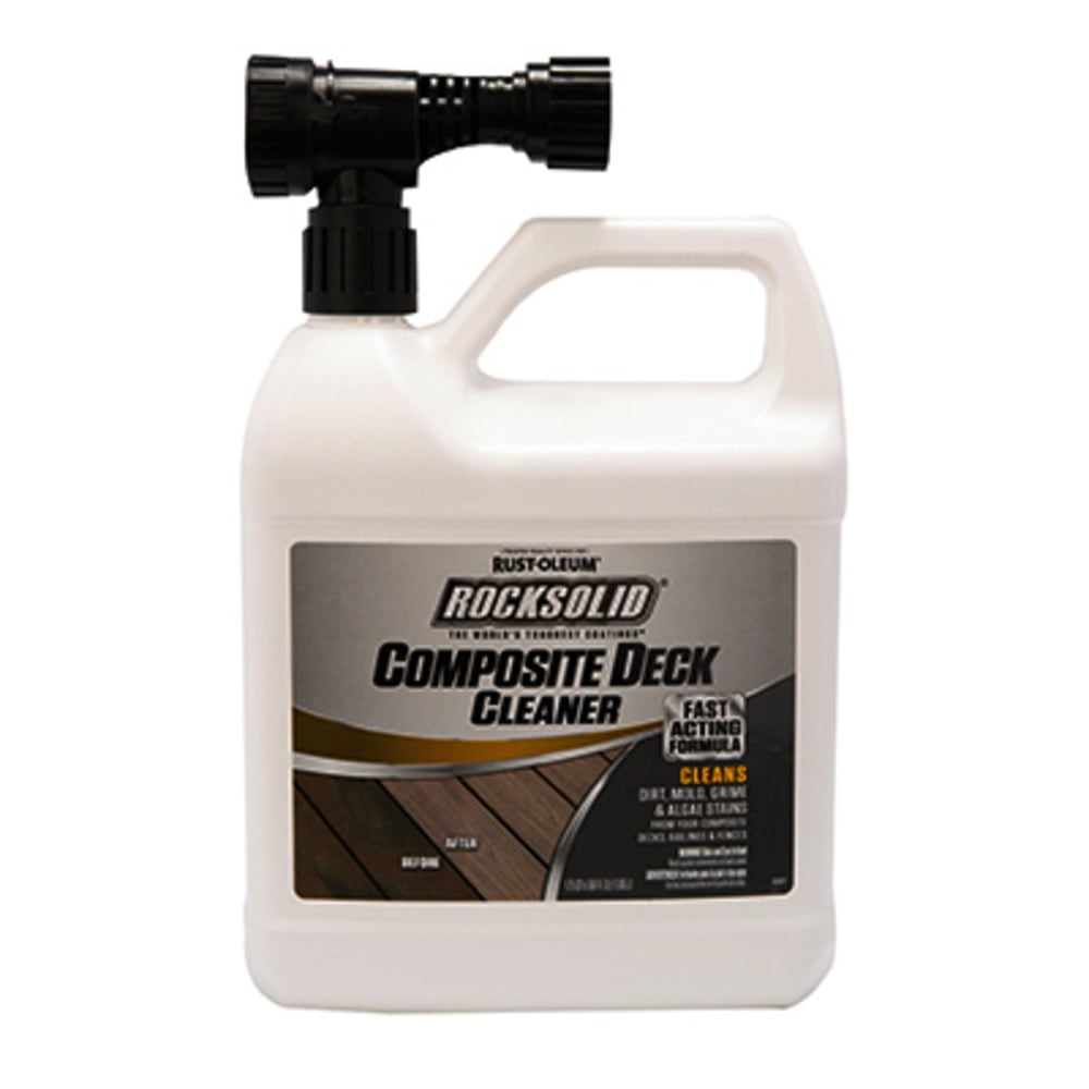 RustOleum 350552 RockSolid Composite Deck Cleaner, 56 Oz