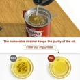 thumbnail image 3 of Contenedor de grasa para tocino PGYARD de 1,3 L con colador y espátula, 3 of 8