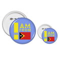 thumbnail image 1 of Je Viens de l'Est Épingles de Timor Badge Bouton Kit de Design Ensembles d'Artisanat, 1 of 3