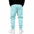 thumbnail image 6 of Domuza Mens Sweatpants Baggy Essentials Plain Drawstring Elastic Waist Joggers Athletic Pants with Pockets Travel Outdoor, 6 of 7