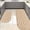 Khaki, variant on Todaioua Bathroom Rugs Mat Set 2 Piece - Memory Foam Cobblestone Bath Mats, Non Slip Water Absorbent Washable Bath Rugs for Sink Toilet and Floor, Machine Washable
