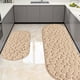 thumbnail image 1 of Set de esterillas de baño de espuma viscoelástica, alfombras antideslizantes súper absorbentes para ducha y bañera, 1 of 6