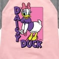 thumbnail image 3 of Disney - Daisy Duck - Toddler & Youth Girls Raglan Graphic T-Shirt, 3 of 4