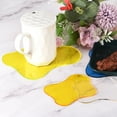 thumbnail image 5 of 2pcs Acrylic Irregular Coaster, Creative Coaster Mug Pad Coffee Cup Coaster, Multicolor (7x6 Inch), 5 of 6