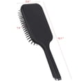 thumbnail image 3 of Wet Paddle Brush Detangler Hair Brush para cabello grueso, rizado, largo, húmedo y seco (negro) Vhermosa YBY051, 3 of 6