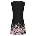 thumbnail image 5 of RKSTN Robe d'Été pour Femmes, Robe Décontractée Ample d'Été Imprimée Florale Sans Manches Robe de Plage Grande Taille, 5 of 5