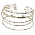 thumbnail image 2 of Fiudx Elegante Juego de Pulseras, 5 Piezas de Brazaletes de Cuentas Negras, Brazaletes Únicos En Forma de Corazón, Un Regalo de Moda para Ocasiones Especiales y Festividades, Perfecto para Mujeres, H, 2 of 4