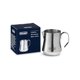 thumbnail image 1 of De'Longhi Jarra espumadora de leche de acero inoxidable, 12 onzas (350 ml), herramienta barista, jarra espumadora para máquina de espresso, café, capuchino, latte art, DLSC0, 12, 1 of 3