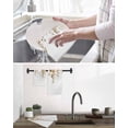 thumbnail image 5 of Orange Eucalyptus Leaves Kitchen Dish Towels for Drying Dishes Set of 2, Weeping Spring Botanical Summer Waffle Weave Microfiber Hand Tea Bathroom Towels Quick Dry & Absorbent Towel 15.7x23.6, 5 of 7
