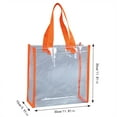 thumbnail image 3 of Clear Holographic Tote Bag, Women'S Shoulder Handbag For Gym & Beach, 3 of 3