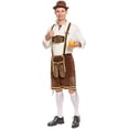 thumbnail image 3 of Joyfy Men's German Bavarian Oktoberfest Costume Set, Beer Costume Hat for Adults Halloween Fancy Dress Costumes and Beer Festival, 3 of 10