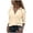 Light Yellow, variant on Women Solid Long Sleeve Turn Down Collar Blouse Pullover Tops Shirt Long Sleeve Turtleneck Women Light Shirts for Women Shirts Women Casual Womens Long Sleeve Tops Polyester Extra Large