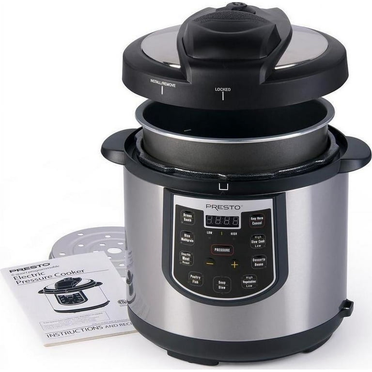 Presto 6 quart cheap electric pressure cooker