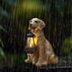 thumbnail image 5 of Adorno Solar Colgante para Perro | Figura de Cachorro de Resina con Luz Led Solar | Decoración de Jardín Exterior Resistente a La Intemperie | Iluminación Ambiental de Bajo Consumo para Patio y Jardí, 5 of 6