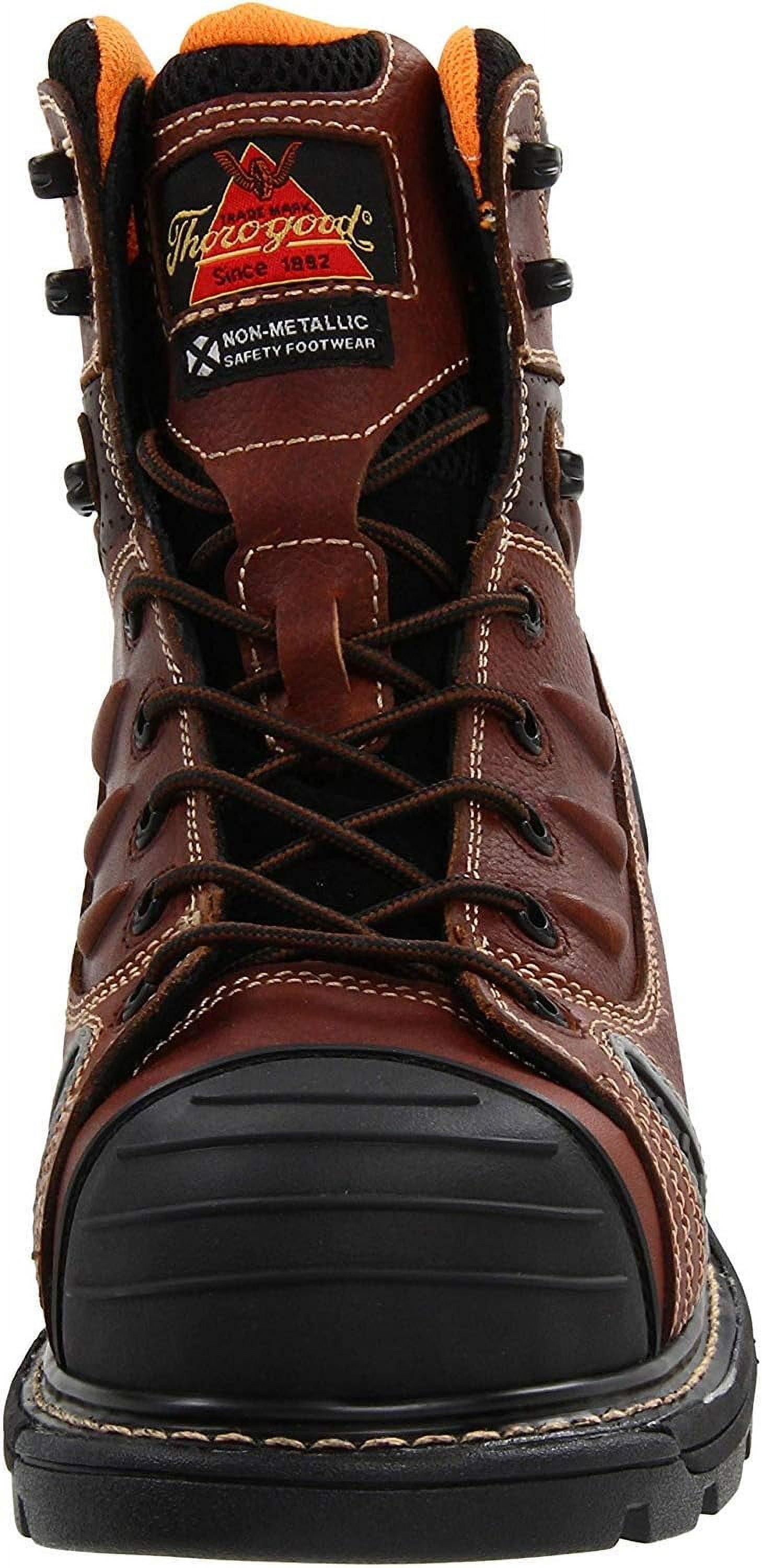 Thorogood Gen-Flex2 Composite Toe Work Boots Mens 7 wmn 9 Brown Leather 804-4445 Thorogood 804-4440 Men main image 2