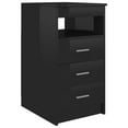 thumbnail image 6 of vidaXL Drawer Cabinet Storage File Cabinet for Home Office Engineered Wood, 6 of 72