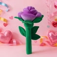 thumbnail image 2 of Realistic Plush Rose Stuffed Toy, Soft Long Stem Flower Plush Pillow Decor for Valentine's Day Gift, 2 of 5