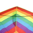 thumbnail image 4 of Juegos de Aire Libre Cometa colorida del arco iris, cometas al aire libre de nailon de cola larga, juguete volador para niños, 4 of 8