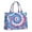 Colorful Tie Dye, variant on Large Capacity Tote Bag,Colorful Rainbow Tie Dye Spiral Pattern Handbag Fashion Luxury Tote Bag,15.7"x13"x 5.1" Inches,Laptop Compatible