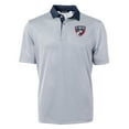 thumbnail image 2 of Men's-Cutter & Buck  Navy FC Dallas Virtue Eco Pique Micro Stripe Recycled Polo, 2 of 3
