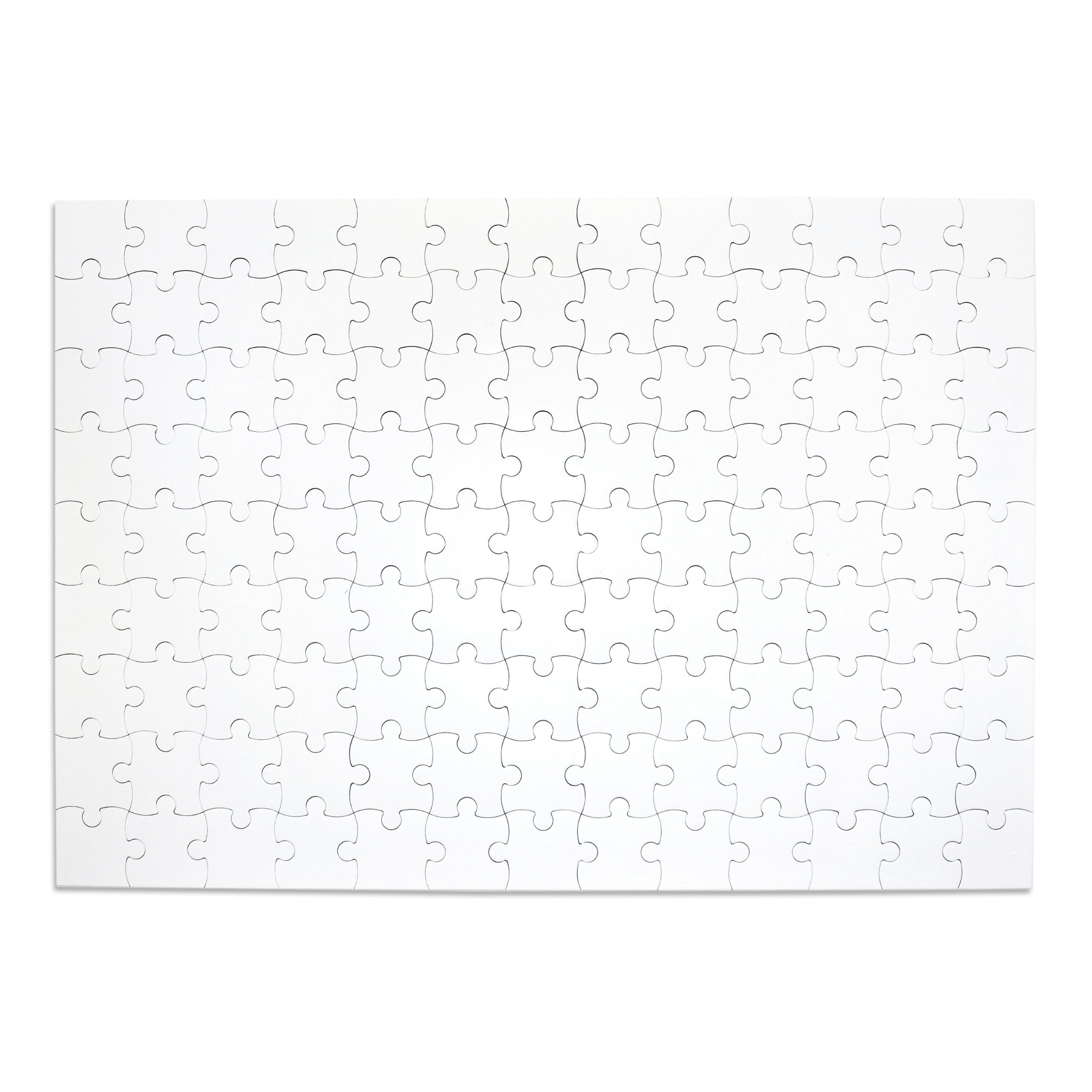 Large Blank Puzzle 33x23 inches, 117 Pieces for DIY Painting, Art and Craft Projects, Wedding Birthday Party and Special Events, Guest Book Alternative