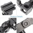 thumbnail image 3 of WHAMVOX B-type Light Stand Adapter Flash Light Bracket Black ABS 1Pcs, 3 of 7