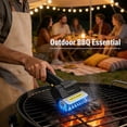 thumbnail image 6 of Electric Grill Brush,Rechargeable Wireless Grill Brushes,3 Powerful Speed,Stainless Steel Rotary Brush Head,Grill Cleaner,Automatic Grill Cleaning Brush for Outdoor Grill,Black(7.1")(Black), 6 of 8