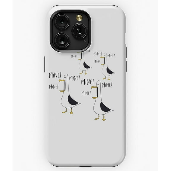 Pelican Mine Funny Bird Design M3202 Phone Case for iPhone 17 16 15 14 13 12 11 Pro Max